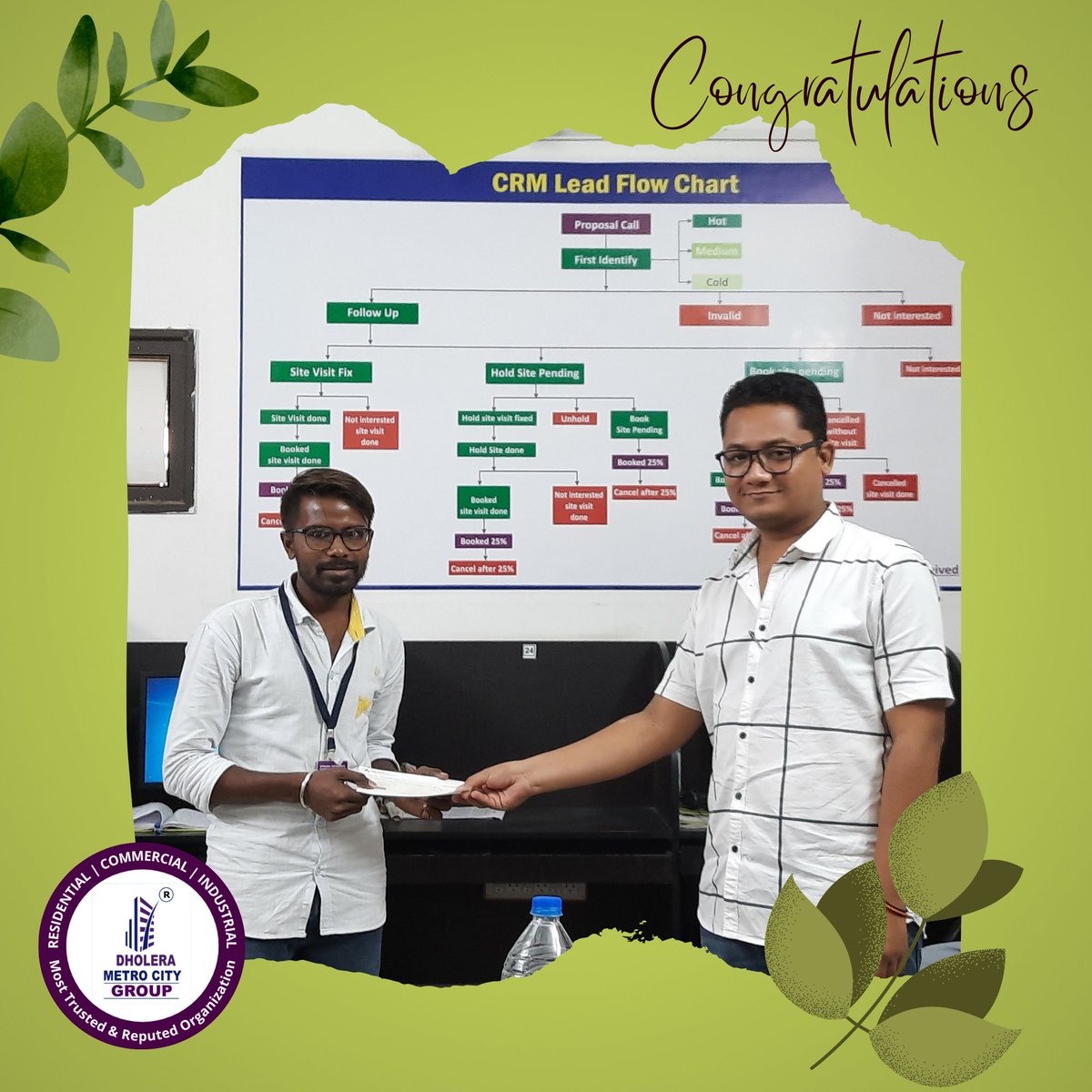 DholeraMetro's tweet image. Congratulations to all the achievers 🏆
Dholera Metro City Group!!
#Congratulations #congratulationschallenge