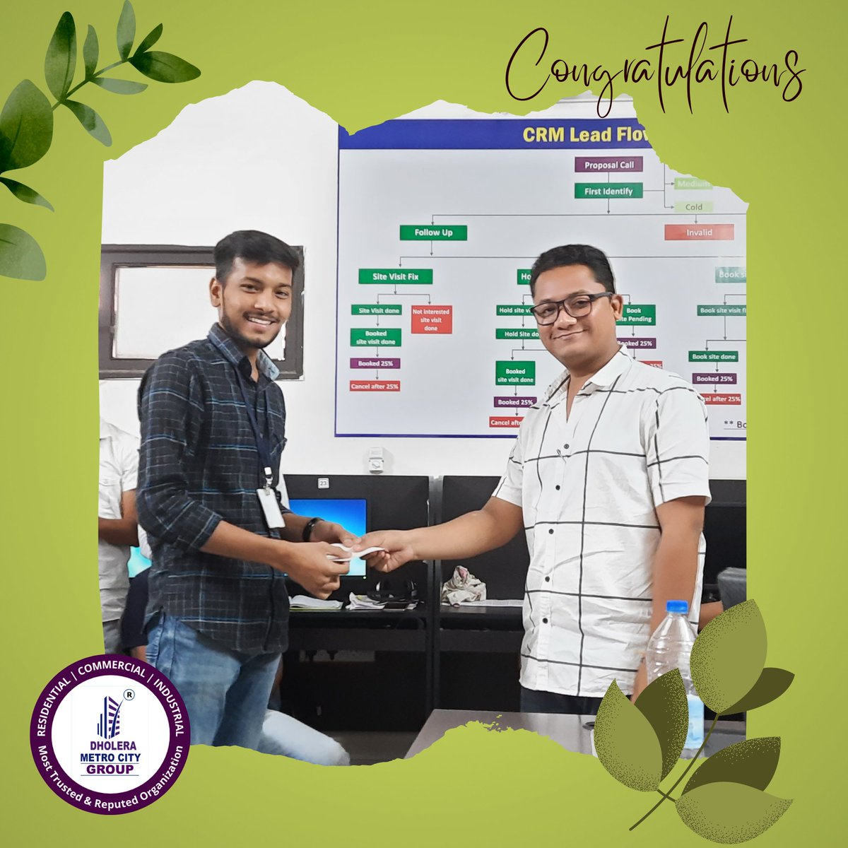 DholeraMetro's tweet image. Congratulations to all the achievers 🏆
Dholera Metro City Group!!
#Congratulations #congratulationschallenge