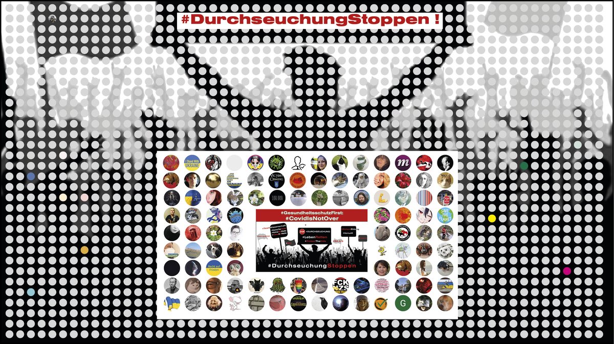 EnigmaVon's tweet photo. Lasst uns endlich eine
virtuelle #TwitterDemonstration starten! 📢

Gegen diese unverantwortliche Durchseuchungs-Politik.

Alle, die diesen Tweet mit dem # #DurchseuchungStoppen ❗️ retweeten, werde ich mit ihrem Twitter-Profilbild zur Demo hinzufügen.

#WirSindViele
Mach mit! ✊ https://t.co/4bg0UUdvBt