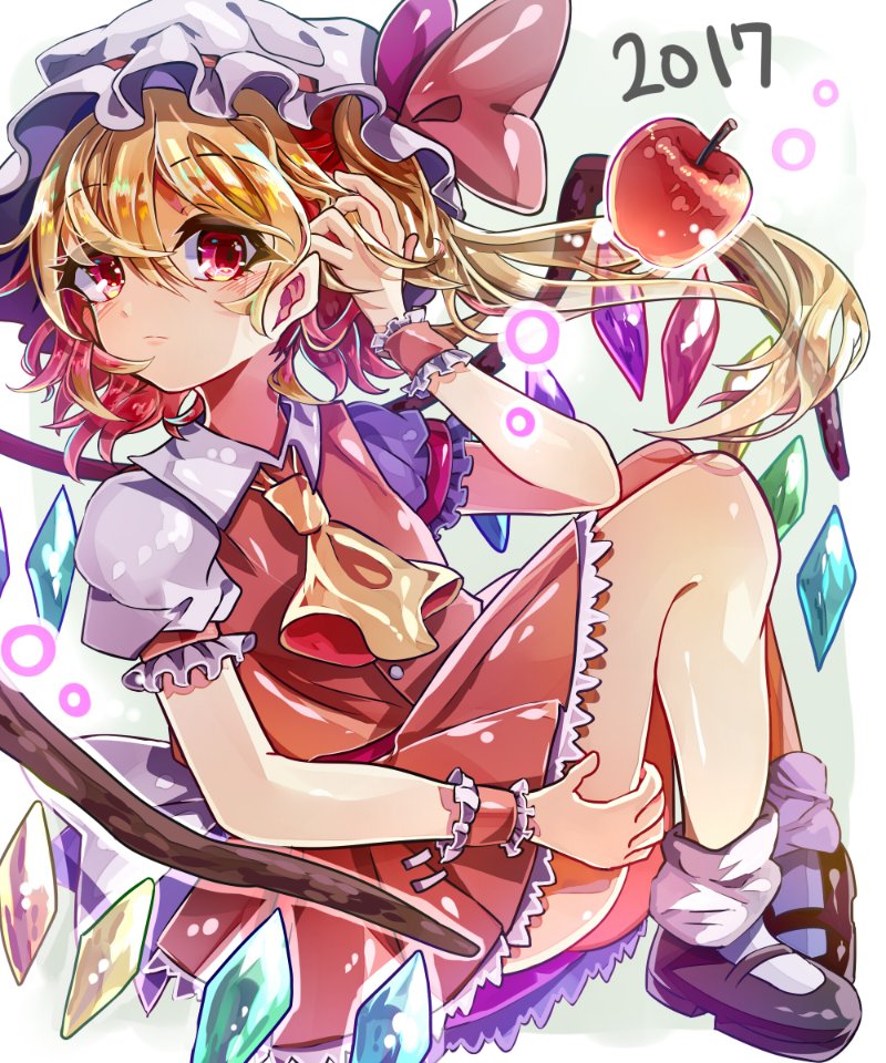 フランドール・スカーレット 「#世界私の絵柄変わりすぎだろ選手権2015~2022 」|イチルギのイラスト