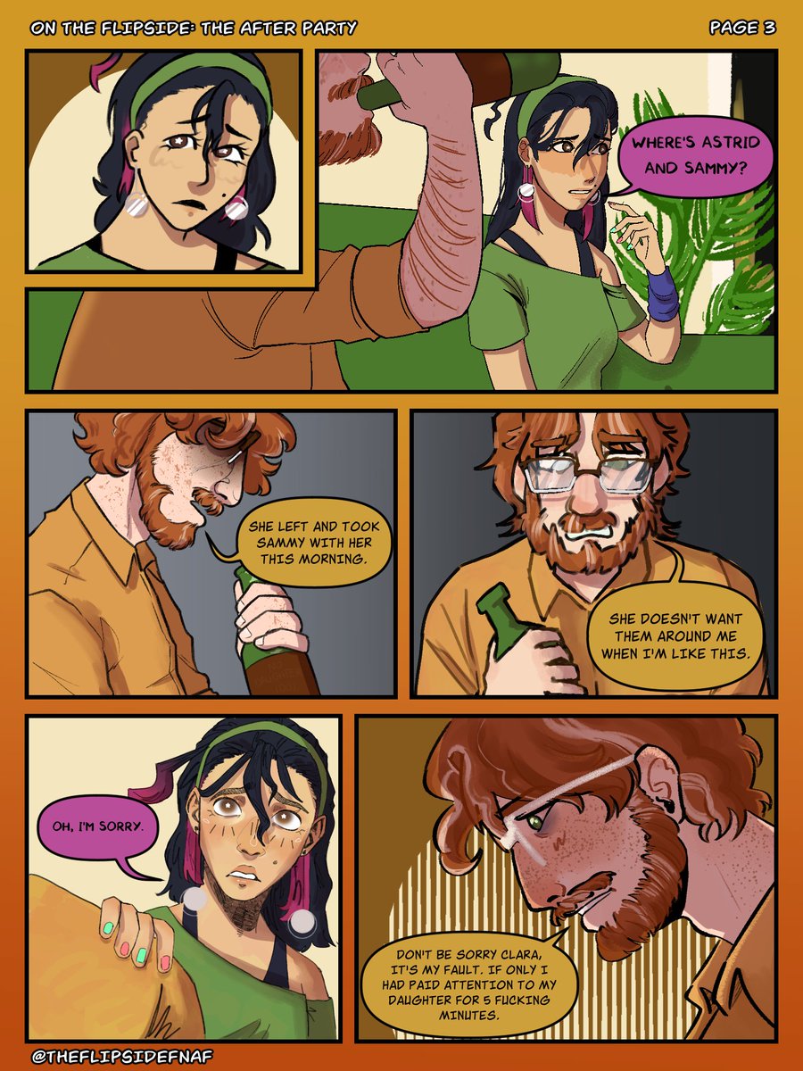 TheFlipsideFNAF's tweet photo. Prologue - Part 2: The After Party
04/28/1978

Sometimes it's better to just stop talking.
#FNAF https://t.co/HNuYmrPsX1