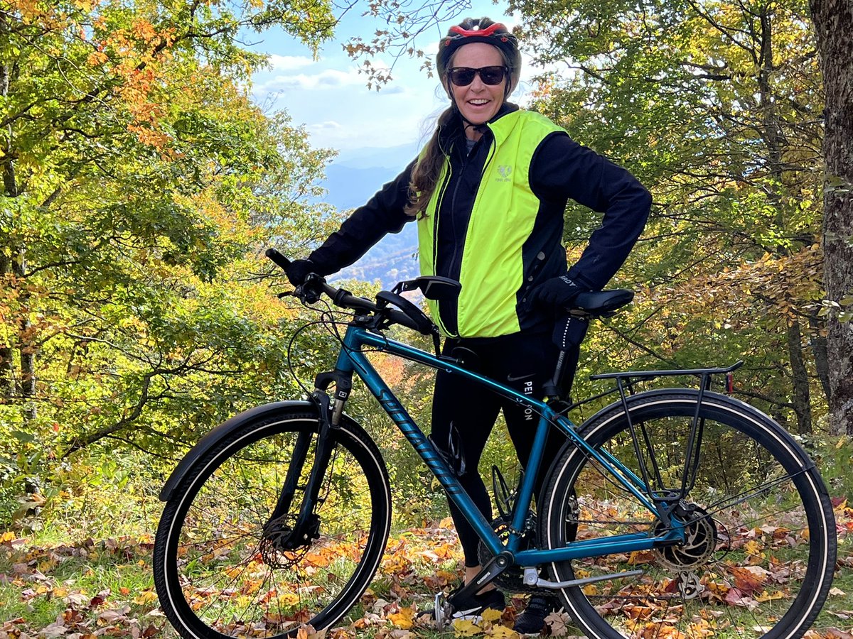 mrsready3's tweet photo. Thanks @onepeloton Jenn Sherman @powerzonepack @MattWilpers ! I’m riding outside along the Gulf Coast, on Dauphin Island, in the Great Smoky Mountains, and on Skyline Drive in Shenandoah National Park and I’m just getting started! #LBIGirl https://t.co/XGTvHM1yZq