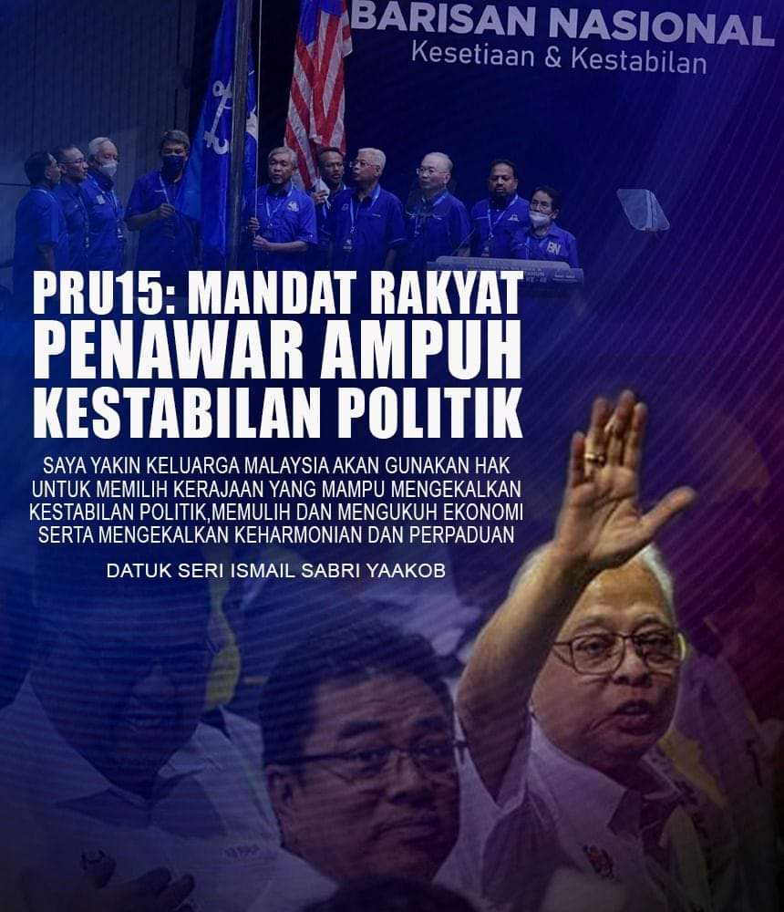 SaifulTorres's tweet photo. Rakyat akan pilih Keluarga Malaysia BN! 
Go BN Go #VotedBN #UndilahBarisanNasional https://t.co/TC6BXARO1C
