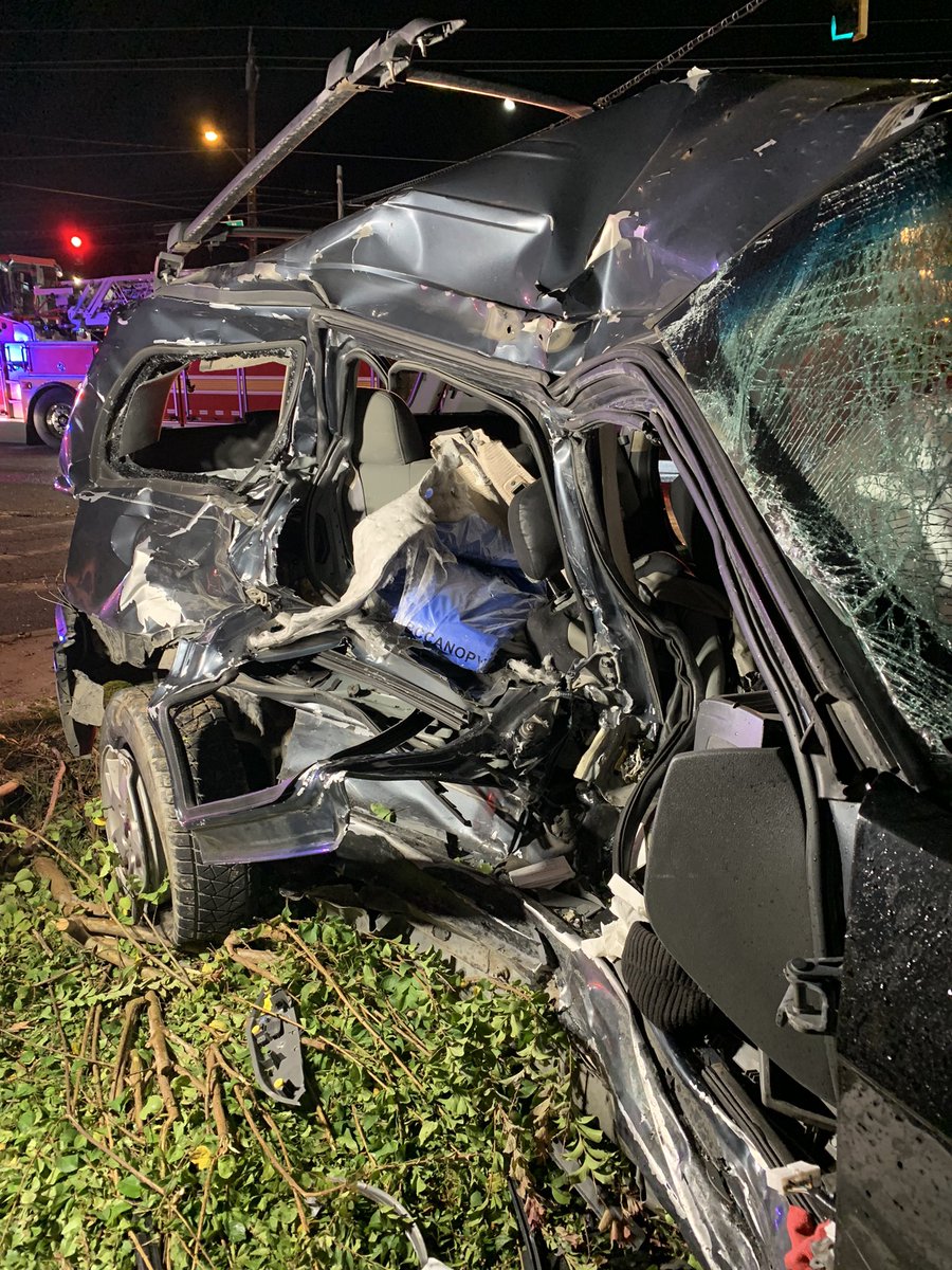 MCFRSPIO14's tweet photo. (~11:16pm) Frederick Rd/Plummer Dr collision, southbound Frederick Rd closed for some time. Two Pri1 adults with LT injuries and one Pri3 adult NLT. @mcfrsPIO @mcfrs @MCFRSNews https://t.co/2IZrHpDG4c