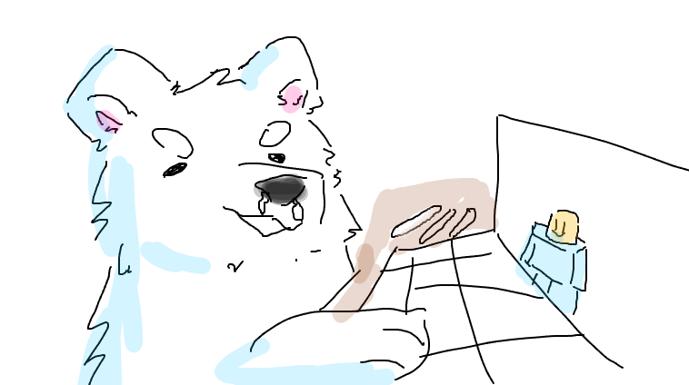 T_Blatt's tweet image. IM SCREAMING I TOLD MY FRIENDS I WORKED WITH THE COKE BEAR AND I GUESS THEY MISUNDERSTOOD ME