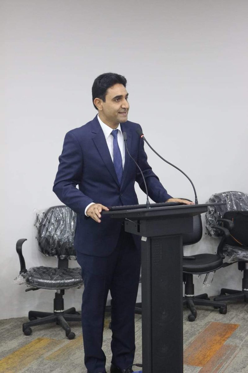buetkofficial's tweet photo. An interactive session on Academia &amp; Industry linkages jointly organized by SMEDA and Dow  University of Health Sciences, Karachi.
The Pro Vice Chancellor BUETK Dr Sohrab Bizenjo attended the session as guest speaker. https://t.co/19v5VwR3ui