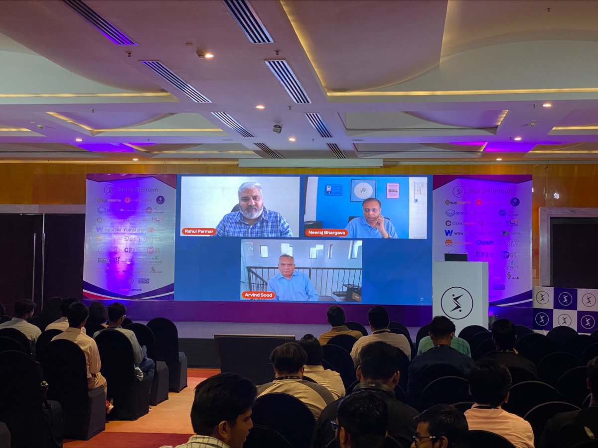 CsharpCorner's tweet photo. #BCrypt22 India Web 3.0 Roadshow! - Great panel discussion going on with @26nb11, @RDX79, and @soodarvind on Web3 for the Media &amp; Entertainment Industry.

#Bcrypt #BcryptIndia #web3community  #Web3Conference #Web3 #NFTs #Blockchain https://t.co/eI7nXcvnhS