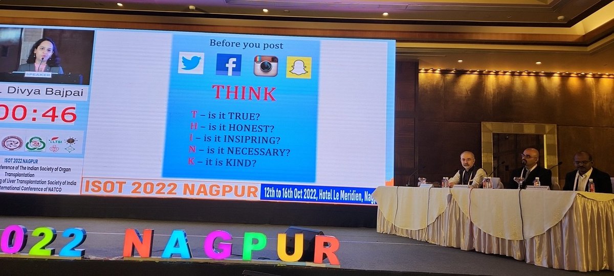 Nair_Sanj's tweet photo. This last slide of Divya's #SoMe Masterclass is I feel the the relevant. #ISOT2022Nagpur https://t.co/nyhndL81UT
