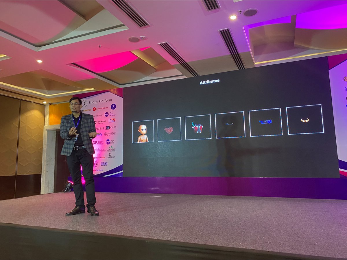 CsharpCorner's tweet photo. #BCrypt22 India Web 3.0 Roadshow! - @viveksharma636 is on stage now imparting his knowledge on Creating 10k NFT’s using just 10 Artworks.

#Bcrypt #BcryptIndia #Web3 #web3community #Web3Conference https://t.co/DF2ngomxKX
