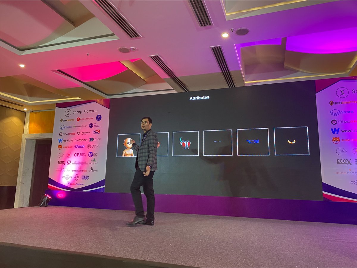CsharpCorner's tweet photo. #BCrypt22 India Web 3.0 Roadshow! - @viveksharma636 is on stage now imparting his knowledge on Creating 10k NFT’s using just 10 Artworks.

#Bcrypt #BcryptIndia #Web3 #web3community #Web3Conference https://t.co/DF2ngomxKX