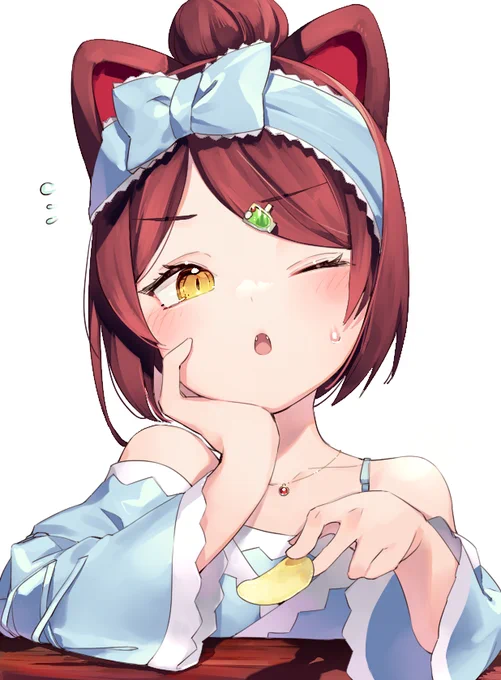 寝る前のポテチのつまみ食いが見つかった瞬間#いぬいらすと 