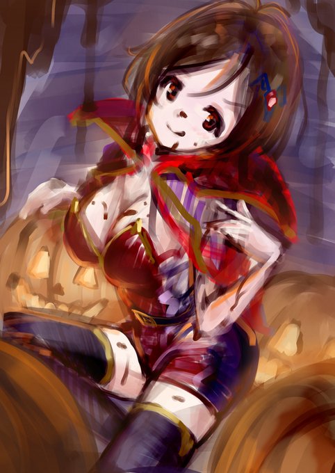 顔だけ描くやつ忘れてないですナメクジスピードで描いてます 