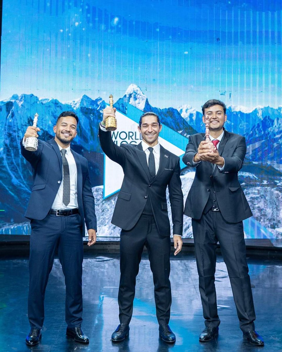 UNDPNepal's tweet photo. Congratulations @Wil_Dasovich @_juanesvelez and @SoumeshPandey. Thank you for your voice for the Himalayas #MeltingGlaciers. Time to #ActNow #ClimateAction
11 vloggers from 6 countries participated in the #WorldVlogChallenge. https://t.co/4VOINNr0T5 https://t.co/GFjgbTkBlD