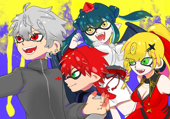 セカペンWIN～!#KuzuArt #イロ絵す #カルタの絵札 #Seffynart #にじスプラ祭り #クズハサムネダ #サムネス #サムネ助かるた 