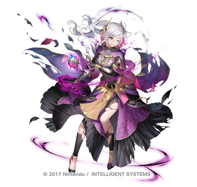 ファイアーエムブレム ヒーローズ『覚醒』魔器英雄「絶望へ導くもの ルフレ」かっこいいお衣装のルフレさん描かせていただきました!よろしくおねがいします#FEHeroes #FEヒーローズ 