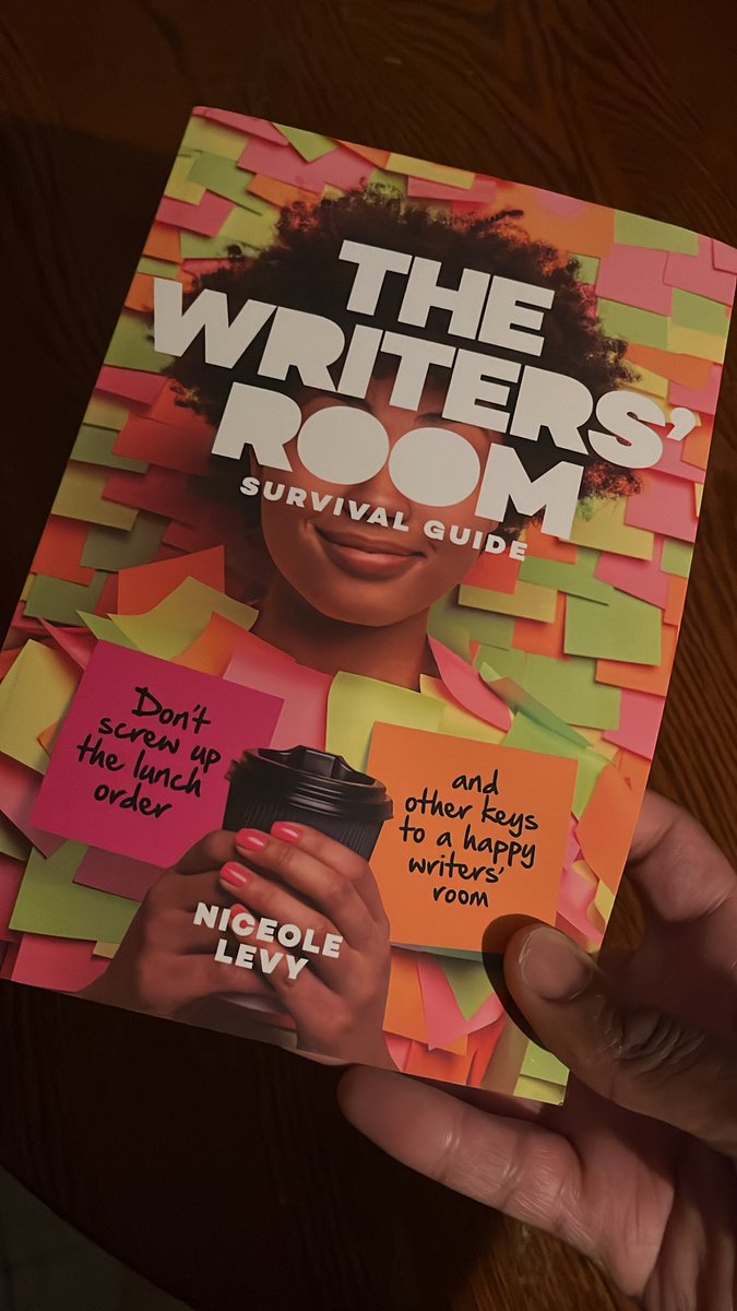 I arrived home and saw that this book came today!! Thank you @TSmithAnoai for providing the opportunity for @niceolecookies to give away 20 copies. Thank you @niceolecookies for sending me this copy! I can’t wait to dig in and learn the wisdom you provide about the writers’ room!