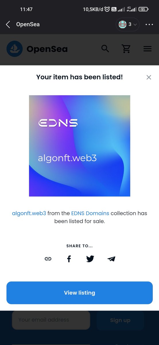 Come on algofans, limited to 1 domain and nothing else 😎

#algo #AlgoNFTs #Algorand #NFT #algofam #algoNFT #EDNS 

opensea.io/assets/matic/0…