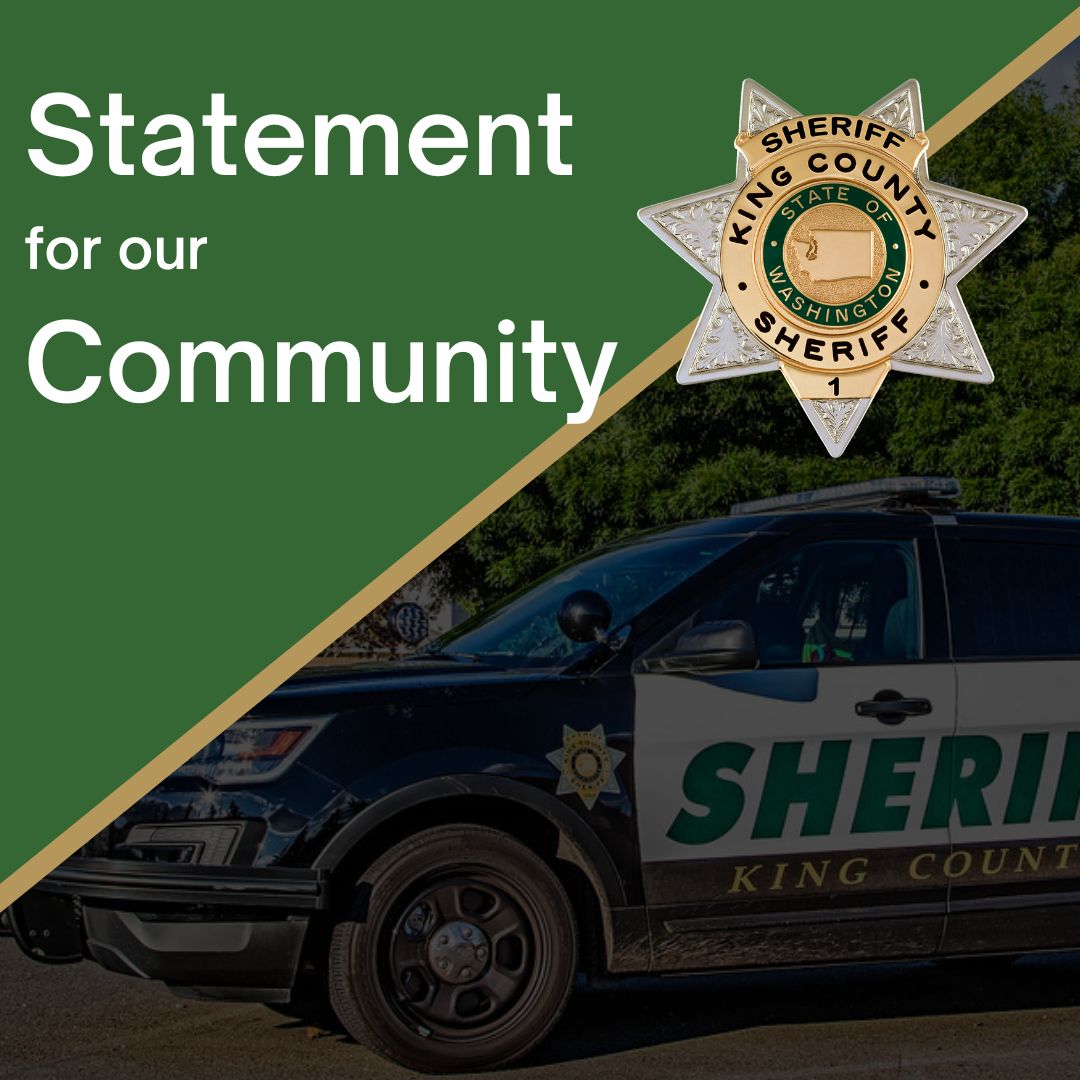 King County Sheriff's Office PIO on Twitter: King County Sheriff's Office PIO on Twitter: