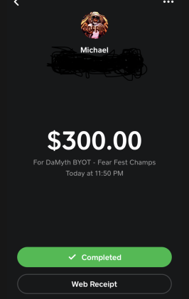 First Tourney 🏆 in the books!!!
S/O my #GrimeyGorrilas for securing the 💰
<a href="/ITonytonee/">Not Tonytone</a> 
<a href="/dPChi_/">Ghostwriting ✍🏽</a> 
<a href="/Kick_Game_Krazy/">Big Plan 💜😈</a> 
<a href="/vBumpX2/">| 𝓋𝐵𝓊𝓂𝓅</a> 

And huge thanks to <a href="/DaMyth2K/">DaMyth</a>  for hosting this Fear Fest Tourney

<a href="/TG2kGAMING/">TOO GRIMEY</a>  <a href="/KingMelTG2K/">#TGinFO ‼️</a>