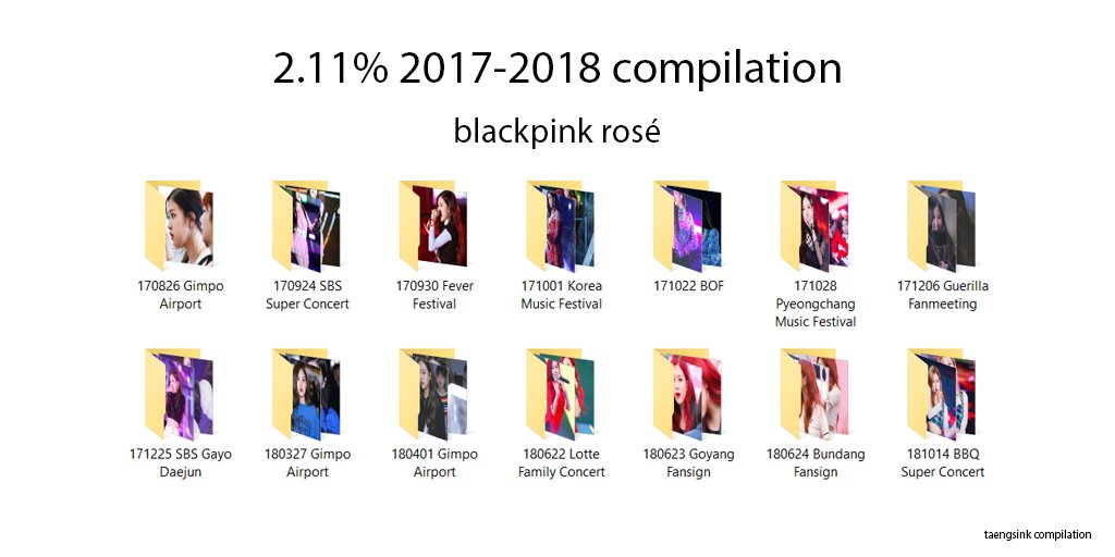 girlgroupsdata's tweet photo. 2.11% 2017-2018 COMPILATION (BLACKPINK ROSÉ) [INACTIVE FANSITE] ☛ https://t.co/tbNw5bD2ck

#BLACKPINK #ROSÉ #로제 #블랙핑크 https://t.co/MZ55VadD3G