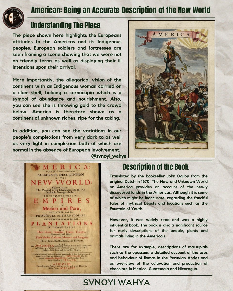 Svnoyi_Wahya's tweet image. America: Being an Accurate Description of the New Word.

#cherokee #tsalagi #aboriginalamerican #indigenouslivesmatter #indigenousculture #nativeamericanart #firstnation #coppercolored #history #tribal #nativeartist #mmiw #indian #indigenous  #firstnations #aboriginal