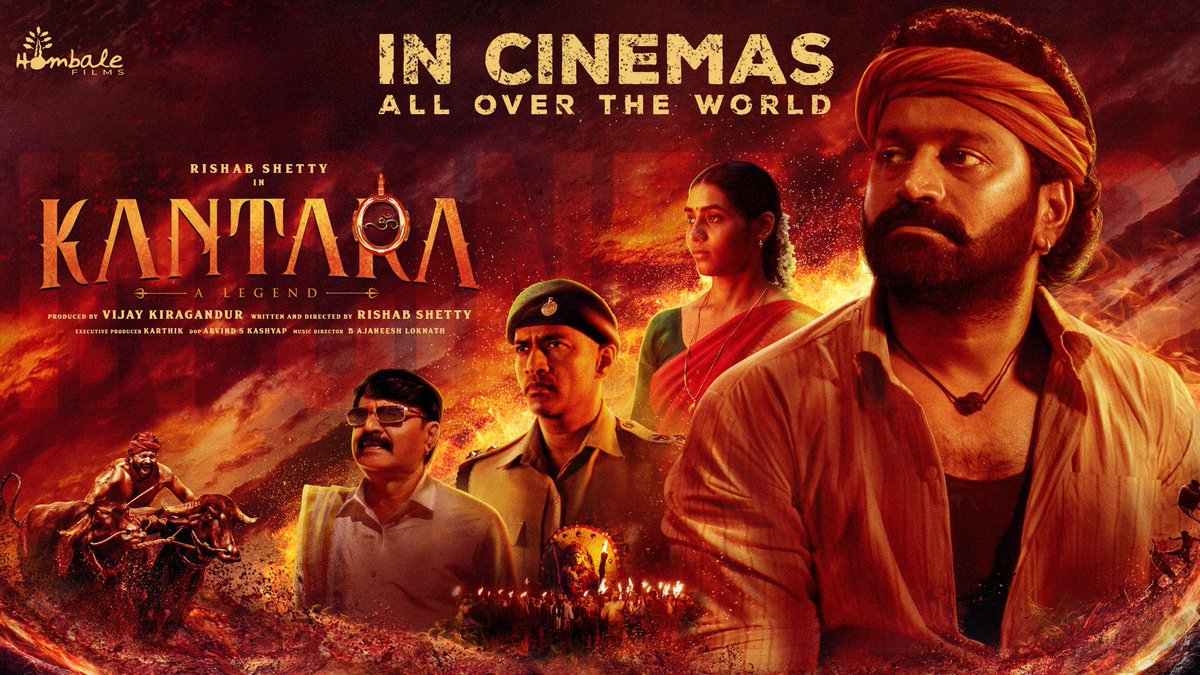 Watched #kantara ..totally totally loved it❤️Congratulations to whole team…u all we’re amazing😊thanks for all the experience <a href="/shetty_rishab/">Rishab Shetty</a> <a href="/VKiragandur/">Vijay Kiragandur</a> <a href="/hombalefilms/">Hombale Films</a> <a href="/HombaleGroup/">Hombale Group</a> <a href="/gowda_sapthami/">Sapthami Gowda</a> <a href="/AJANEESHB/">B AJANEESH LOKNATH</a> <a href="/actorkishore/">adidas Originals</a> <a href="/KantaraFilm/">Kantara - A Legend</a>  #KantaraInCinemasNow ..don’t miss it😊😊🧿