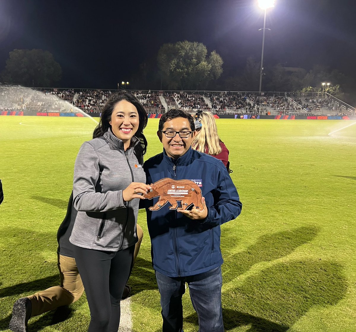 Big 4-0 <a href="/SacRepublicFC/">Sacramento Republic FC</a> win! On to playoffs! In honor of Latin &amp; #HispanicHeritageMonth #RepublicFC &amp; <a href="/SMUDUpdates/">SMUD</a> have created the “Juntos Leadership Award” and honored to recognize #MayorProTem <a href="/EricZGuerra/">Mayor Pro Tem Eric Guerra, City of Sacramento</a> for his leadership &amp; public service to the Latino &amp; Hispanic Community