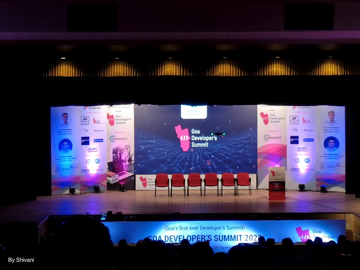 ShivaniPednkr's tweet photo. #goadeveloperssummit https://t.co/pQoSnbWDTz
