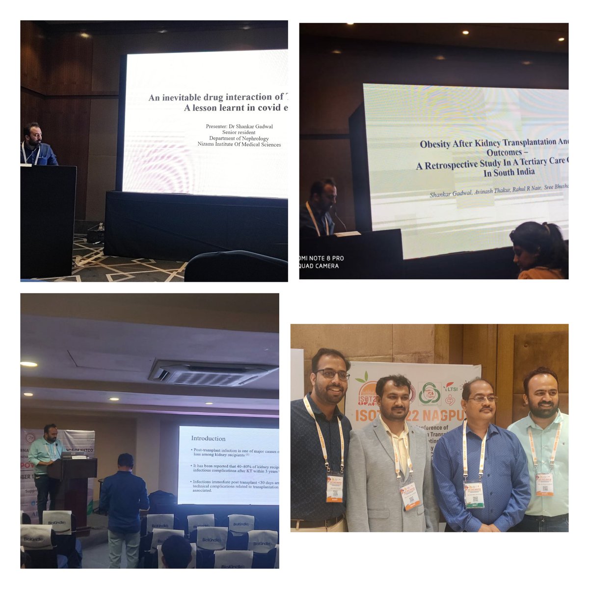 Shankar Gadwal (@gadwal_sg) on Twitter photo Finally!!!!
4 oral presentations ✅
2 E- posters ✅
This wouldnt have been possible with out my Guide @bhushansree 🙌
Thanks to the organisers!
You all been such a great hosts! <a href="/faizansari88/">Dr Faizan Ahmed Ansari 🇮🇳</a> <a href="/nephrosapien/">Vishal Ramteke</a> <a href="/balwani__manish/">Manish Balwani</a>
<a href="/isot_2022/">ISOT 2022 NAGPUR</a> Finally!!!!
4 oral presentations ✅
2 E- posters ✅
This wouldnt have been possible with out my Guide @bhushansree 🙌
Thanks to the organisers!
You all been such a great hosts! <a href="/faizansari88/">Dr Faizan Ahmed Ansari 🇮🇳</a> <a href="/nephrosapien/">Vishal Ramteke</a> <a href="/balwani__manish/">Manish Balwani</a>
<a href="/isot_2022/">ISOT 2022 NAGPUR</a>