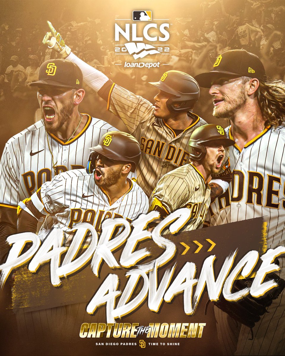 San Diego Padres on X: WE'RE GOING TO THE NLCS #CaptureTheMoment   / X