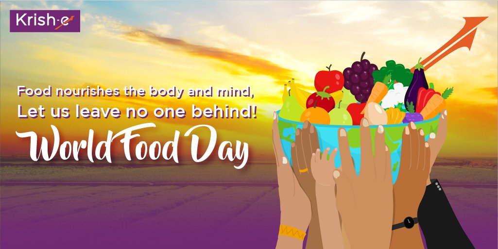 According to the UN, two thirds of those experiencing acute food insecurity are rural food producers, globally. 
Retweet and spread awareness about this issue at hand and help our farmers get the right nutrition to stay healthy.
#WorldFoodDay2022 #WorldFoodDay #Nutrition #krishe