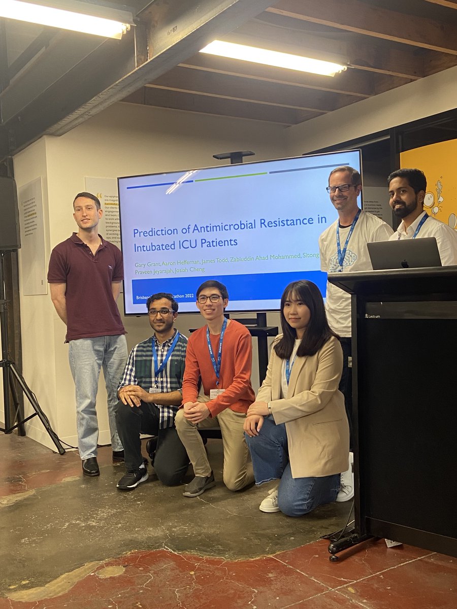 datarwe's tweet image. And that's a wrap! 🎉

The @intelliHQ and @anzics National Heathcare Datathon has come to an end. Congratulations to the regional winning teams! 🏅

We can't wait to hear your pitches at the National Pitch Night next Thursday, 20th of October. Stay tuned! 🏆