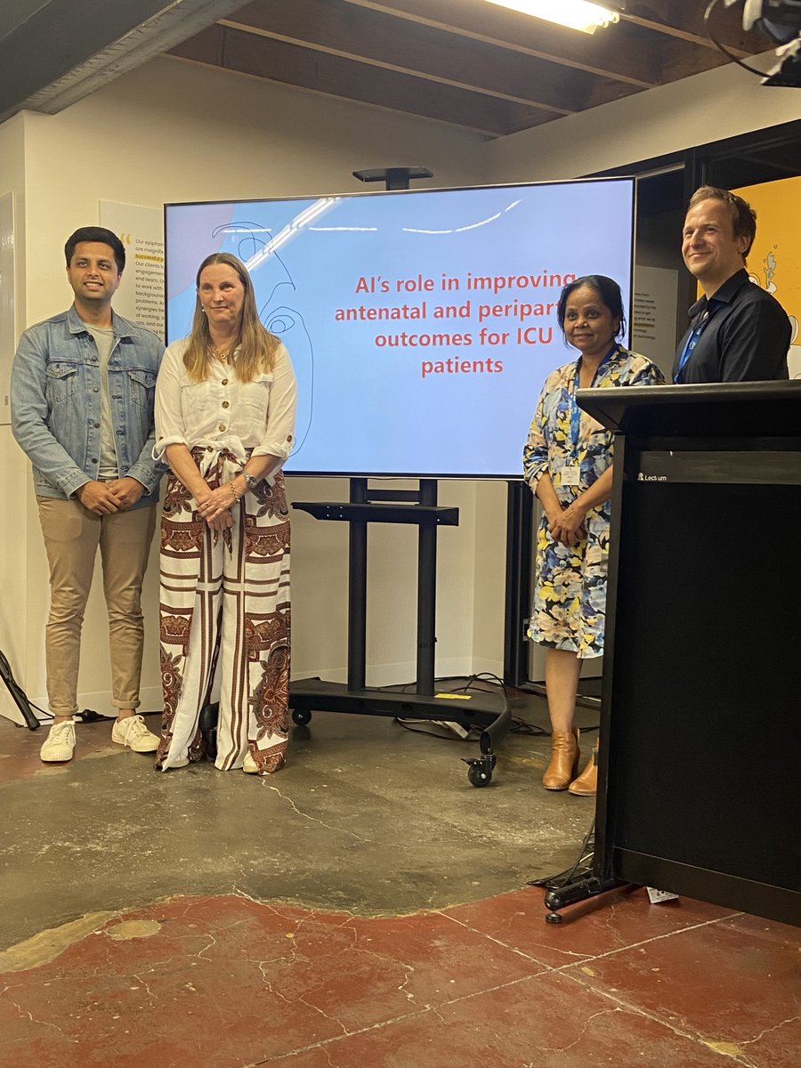 datarwe's tweet image. And that's a wrap! 🎉

The @intelliHQ and @anzics National Heathcare Datathon has come to an end. Congratulations to the regional winning teams! 🏅

We can't wait to hear your pitches at the National Pitch Night next Thursday, 20th of October. Stay tuned! 🏆