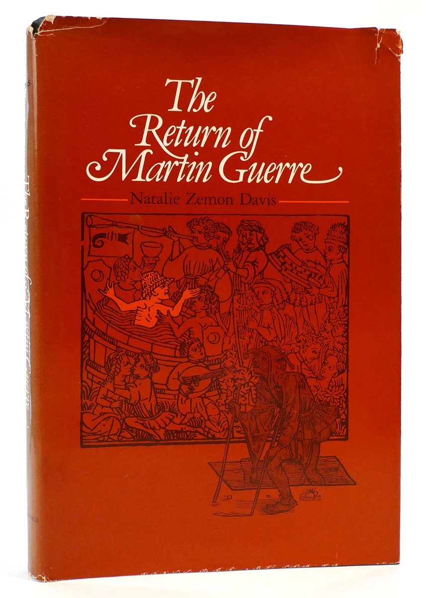 Teaching tip, #historyfrombelow: I’ve had success combining Natalie Zemon Davis *The Return of Martin Guerre* (1982) with the award-winning film of the same name (1982; Davis consulted). Literary/film representations of the life of peasants in 16c France. youtube.com/watch?v=0AN8bS…