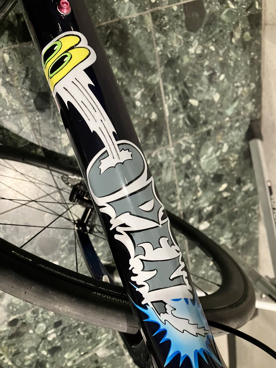 cap_pac's tweet photo. という事で本日初お目見えになりましたOPEN cycle MIN.Dのオリジナルペイントver.納車されてました!
自分の好きを無茶な注文を取り入れてくださったアトリエキノピオさん繋いでくれたK&Mサイクルさんほんとありがとうございました😊
#OPENcycle
#MIN.D https://t.co/0VzKbs7yAH
