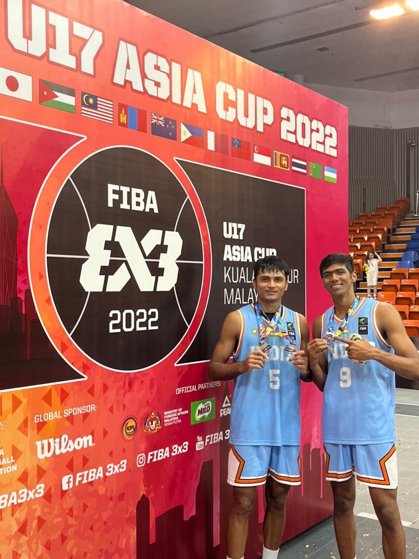 upba2017's tweet photo. Uttar Pradesh boys making history by securing second position in FIBA U-17 Asia 3X3 basketball Championship.They have qualified for FIBA 3X3 World Cup. https://t.co/QLye0SA3Lz