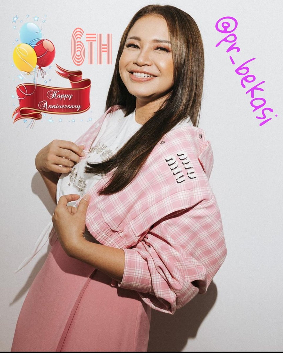 PR_Bekasi's tweet photo. Terima kasih yang yg tak terhingga utk diva @mynameisrossa Telah menjadi inspirasi kami, tgl 15 oktober ini tepat hari jadi kami yg ke 6 tahun,  terima kasih juga utk temen2 pr_bekasi selama 6 tahun ini kita sudah bersama2 mendukung diva @mynameisrossa Kalian sungguh daebak 🫰🏻 https://t.co/t1tCR5I4OE