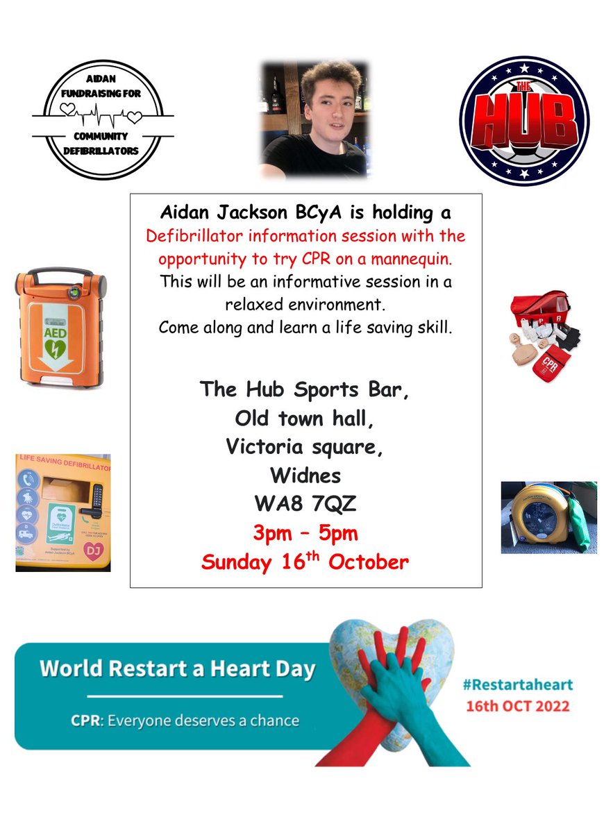 teddy_challenge's tweet photo. We are holding an event today for world restart a heart day 2022 #RestartAHeartDay https://t.co/gM2mlPgtqu
