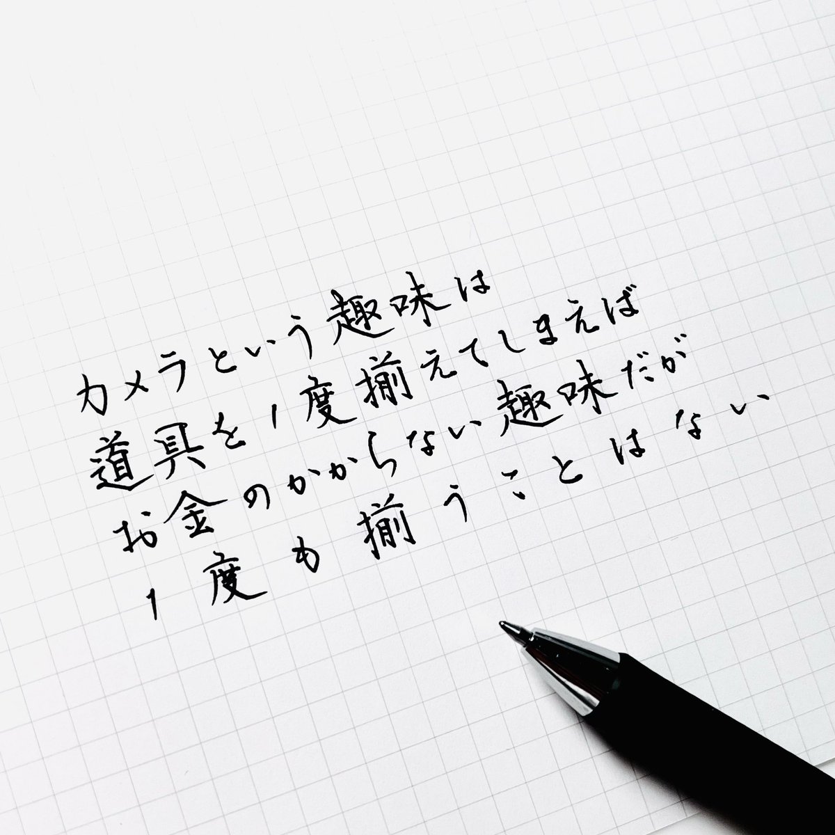 道具が揃えばお金のかからない趣味だが 一度も揃うことはない カメラ沼に落ちた人の言葉が沼々しい 他の趣味も同じような Togetter