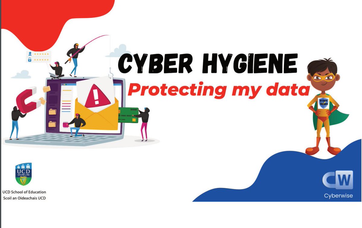 Delighted to share cyberwise.ie/adventures-in-… funded by @OPS_Ireland  @Dept_ECC <a href="/smytho/">Ossian Smyth</a>  with <a href="/Erasmus_Project/">Erasmus+ Projects</a> colleagues in akadimoskek.gr &amp; iescristobaldemonroy.es from our <a href="/SchoolofEdUCD/">UCD School of Education</a> See sample module by <a href="/CiaraMolloy12/">Ciara Molloy</a> on Staying Secure Online canva.com/design/DAFFi9y…
