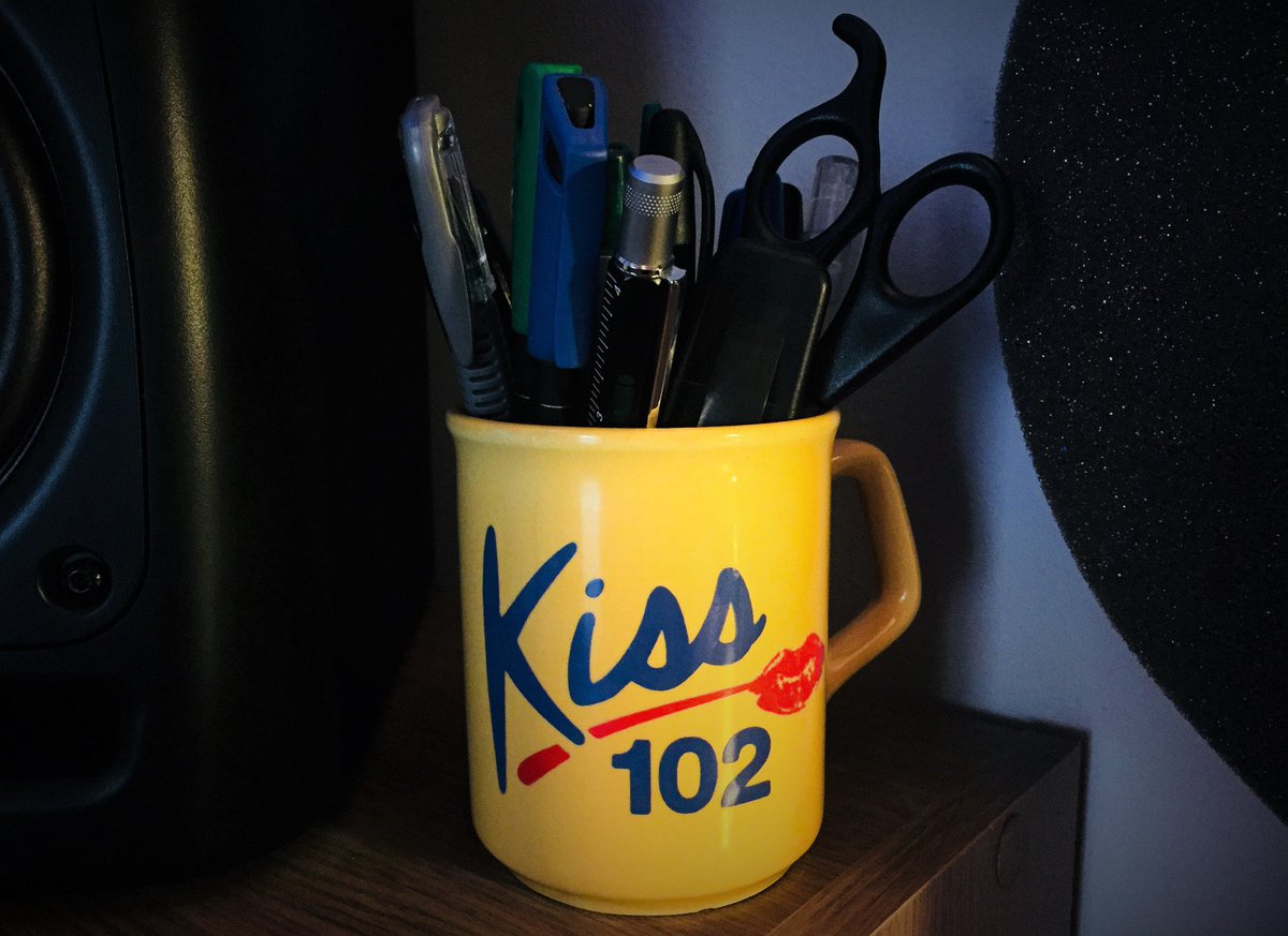 Happy 28th birthday #Kiss102 #Manchester #showusyourmugs - hear the launch <a href="/airchecks/">Aircheck Downloads</a> (mug credit <a href="/butcha_prod/">Butcha Productions</a>)