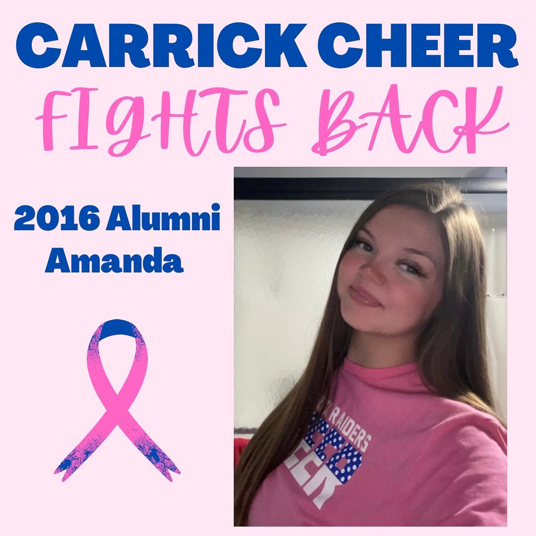 CarrickCheer's tweet photo. Carrick Cheer #FightsBack 💕 

#RaiderPride 💛💙 https://t.co/rNKzLgfu3q