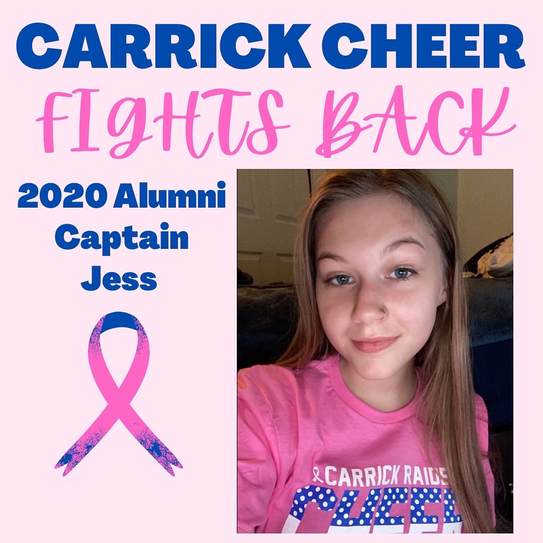 CarrickCheer's tweet photo. Carrick Cheer #FightsBack 💕 

#RaiderPride 💛💙 https://t.co/rNKzLgfu3q