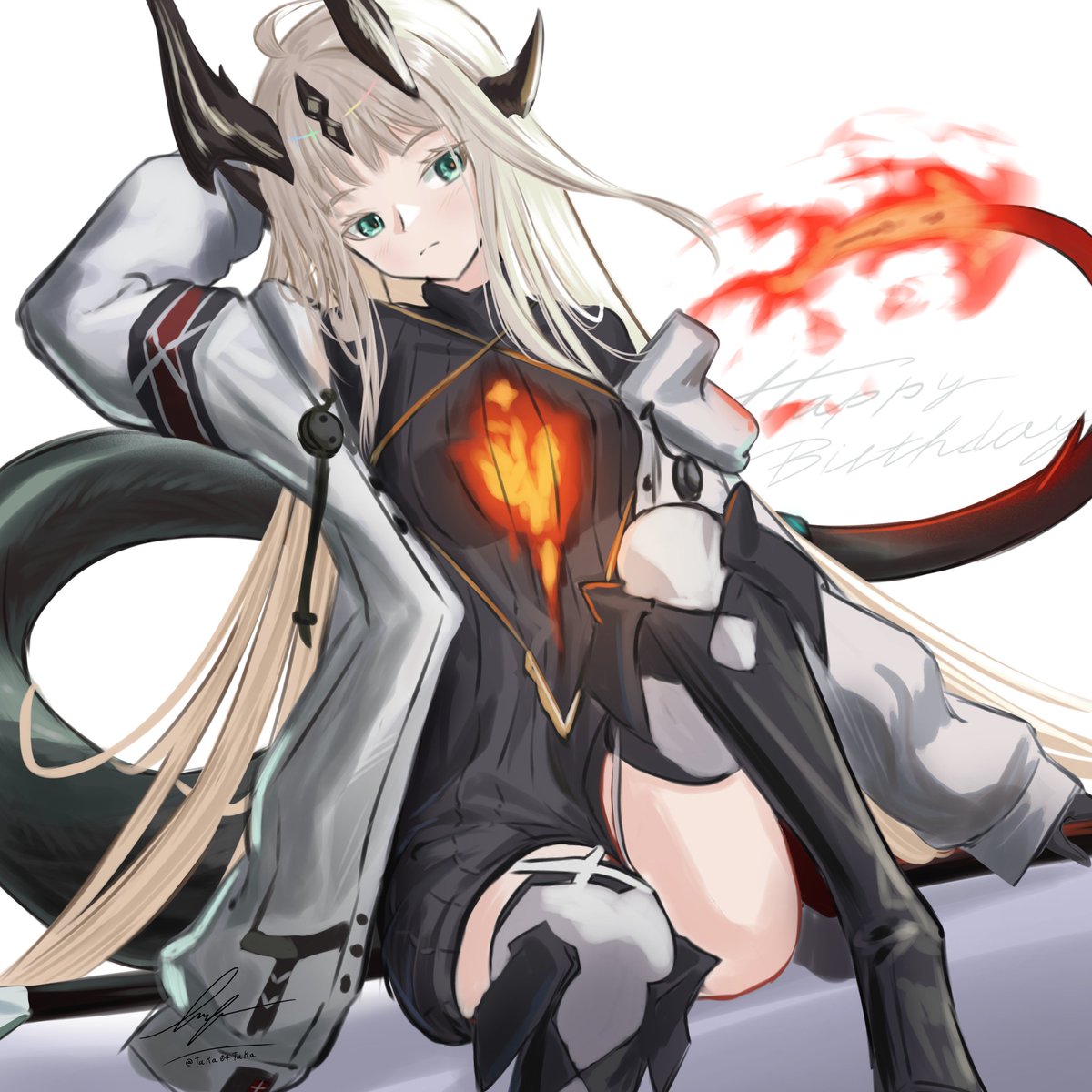 「Happy birthday reed#明日方舟 #アークナイツ 」|UniTaka |Commission Open (0/3)|のイラスト