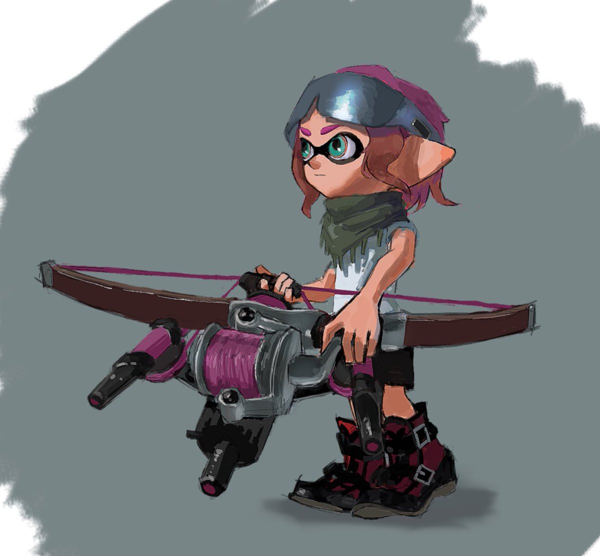 練習　ほぼ模写　フウカ好き