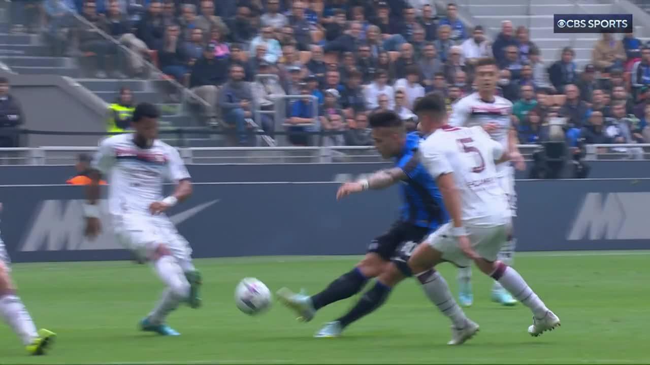 LAUTARO MARTÍNEZ LOVES SCORING AGAINST SALERNITANA. 💥”