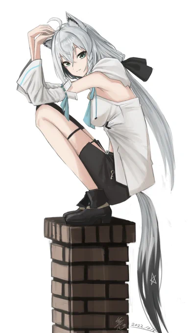 白上フブキ#イラスト #絵フブキ 
