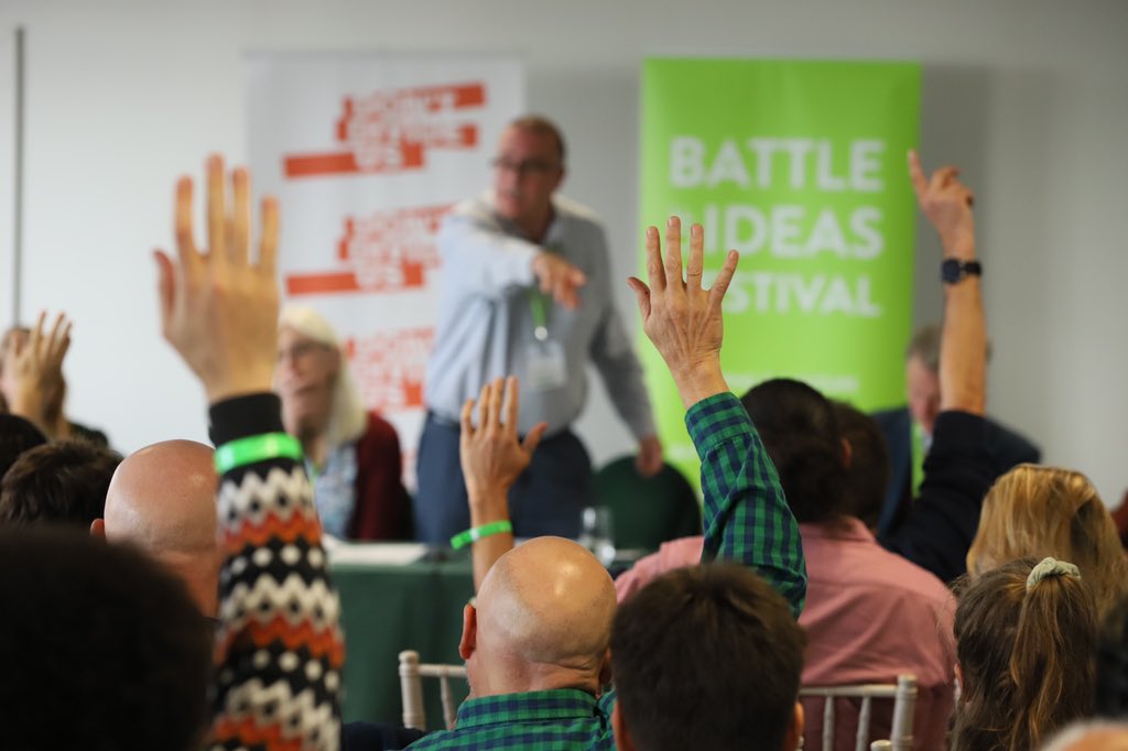 Question time continues! <a href="/acadofideas/">Academy of Ideas</a> #BattleFest