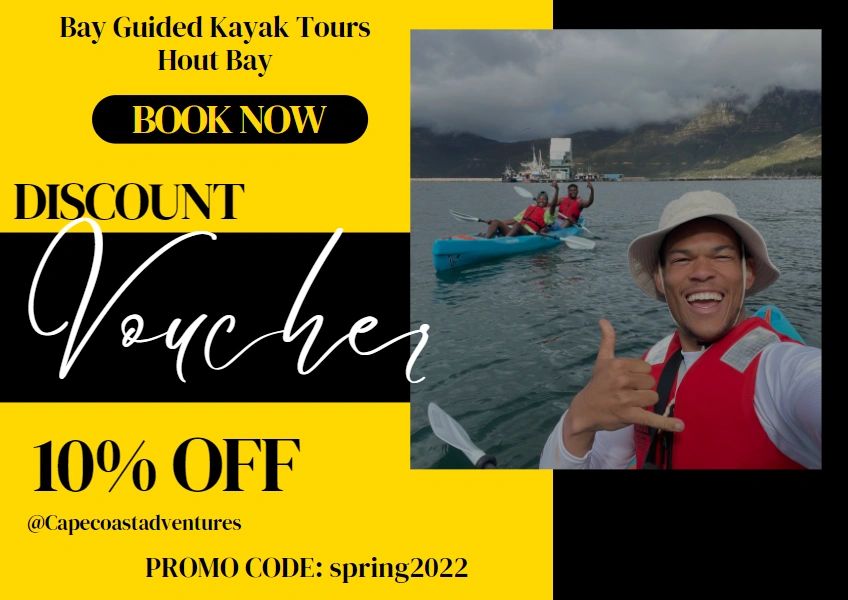 CapeCoastVentur's tweet photo. π’10% Discount | Book today a Kayak Tour| Get on the water!
Spend a few hours with us and discover the beauty and stunning views of Hout Bay and Chapmans Peak.
#promo #spring2022 #kayaking #summertime #houtbayharbour #cqapecoastadventures #abaronthing
https://t.co/extOykdh9p https://t.co/bjum9y0tYQ