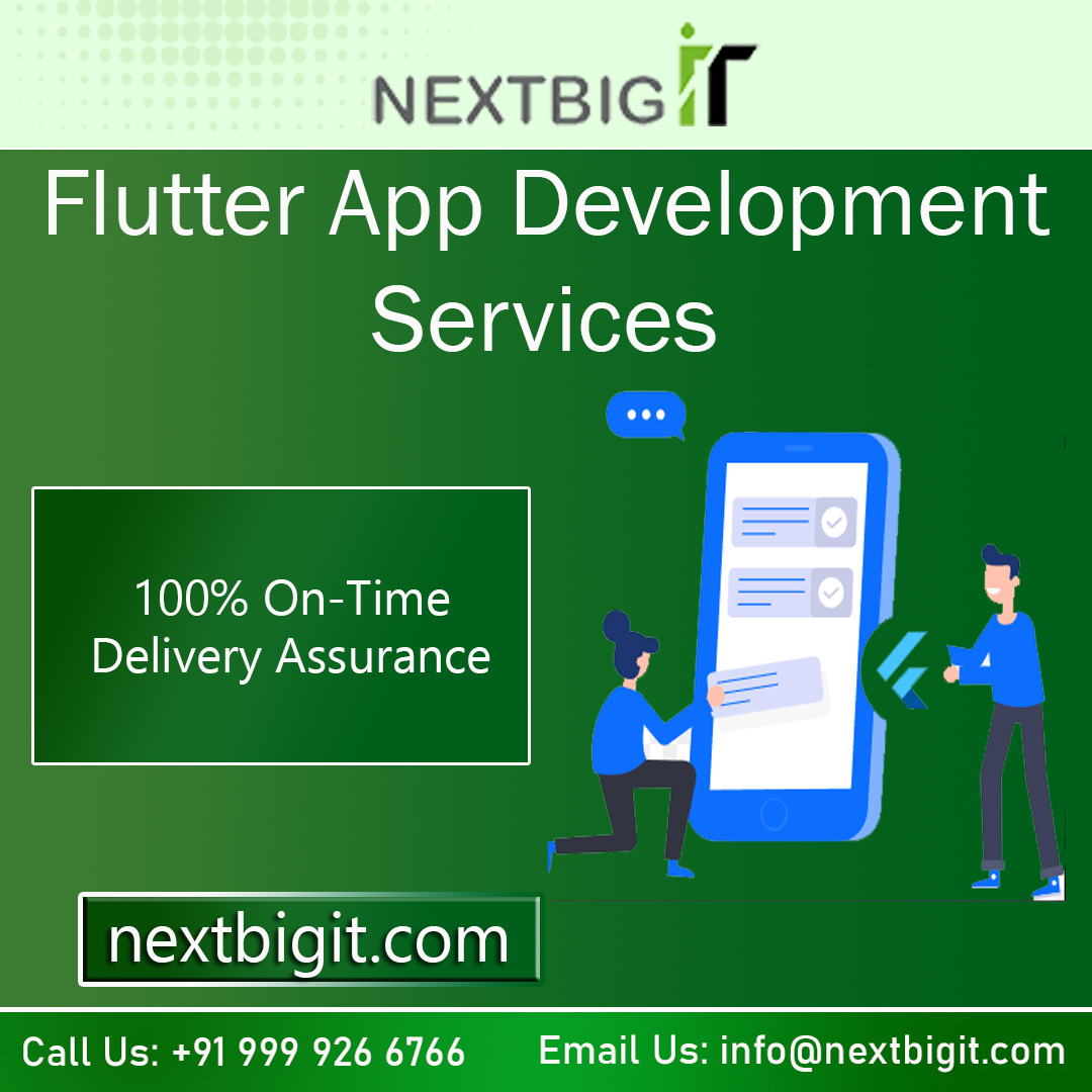 NextBigIt's tweet image. A leading web and mobile app development company with expertise in designing next-gen app development services.
nextbigit.com/flutter-develo…
Call Us: +91 999 926 6766
Email Us: info@nextbigit.com
#flutterdevelopment #flutterdevelopmentservices #bestflutterdevelopmentservices